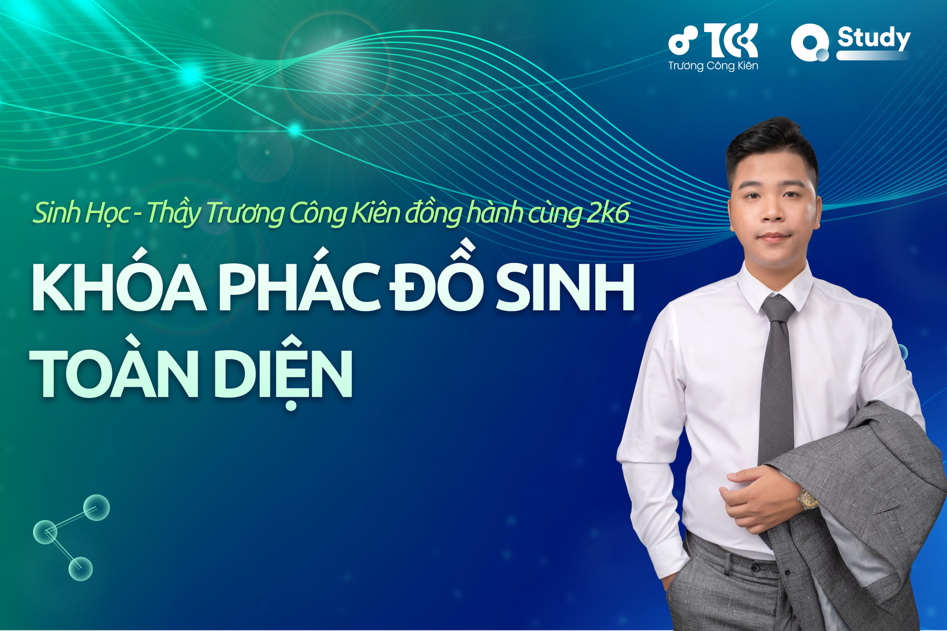 Khóa SGK mới môn Sinh học thầy Trương Công Kiên ôn thi THPTQG theo chương trình mới