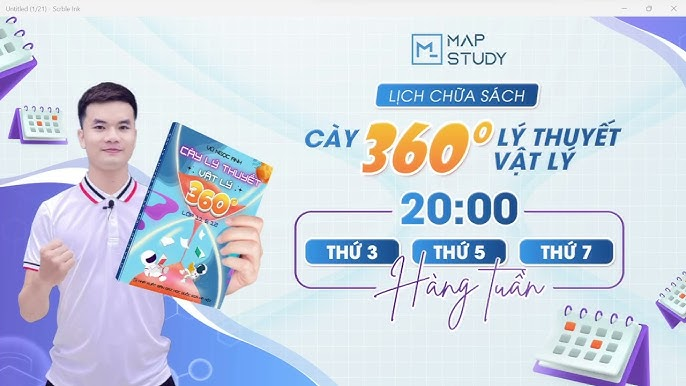 Khóa chữa sách 360 ôn thi THPTQG môn Vật Lý thầy Vũ Ngọc Anh (Chương trình mới)